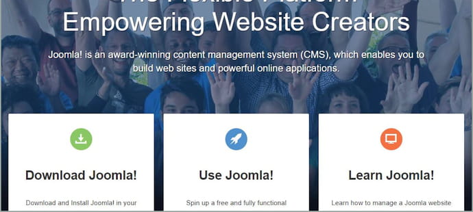 Joomla (gratuit), un CMS open source port&eacute; par sa communaut&eacute;