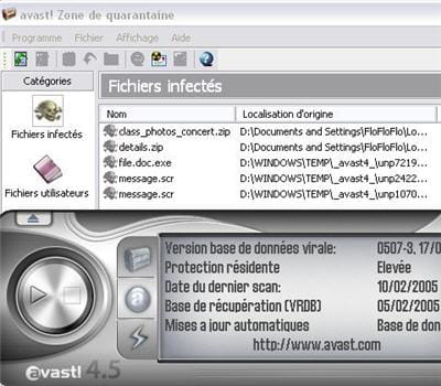 protection contre les virus