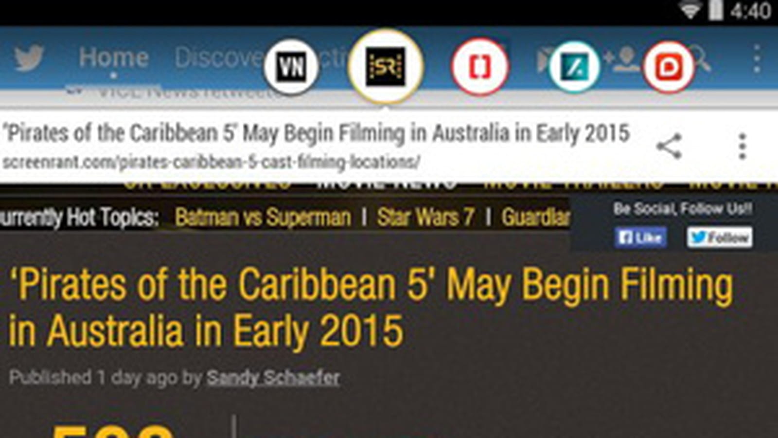 Link Bubble Browser