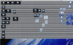 des artefacts graphiques sur un imac