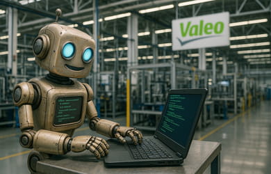 Code : comment Valeo multiplie sa productivité grâce à l'IA