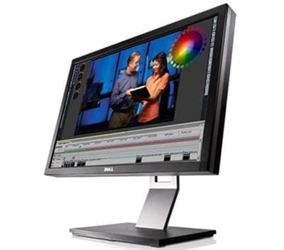 un moniteur à dalle ips adapté pour les graphistes