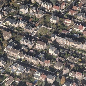 une vue de sotteville-lès-rouen.