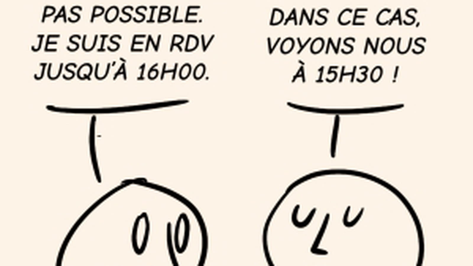 Les contraintes des collègues