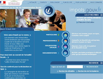 sa déclaration en ligne