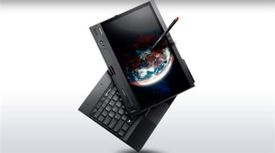 la tablette hybride biométrique lenovo thinkpad x230t. 