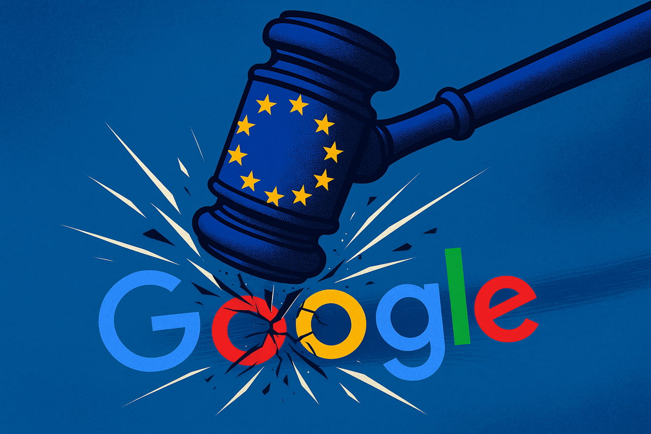 Bruxelles inflige une amende record de 3 milliards d'euros à Google