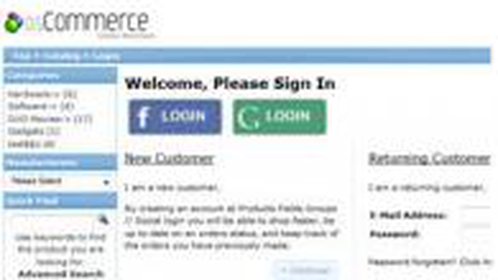 osCommerce
