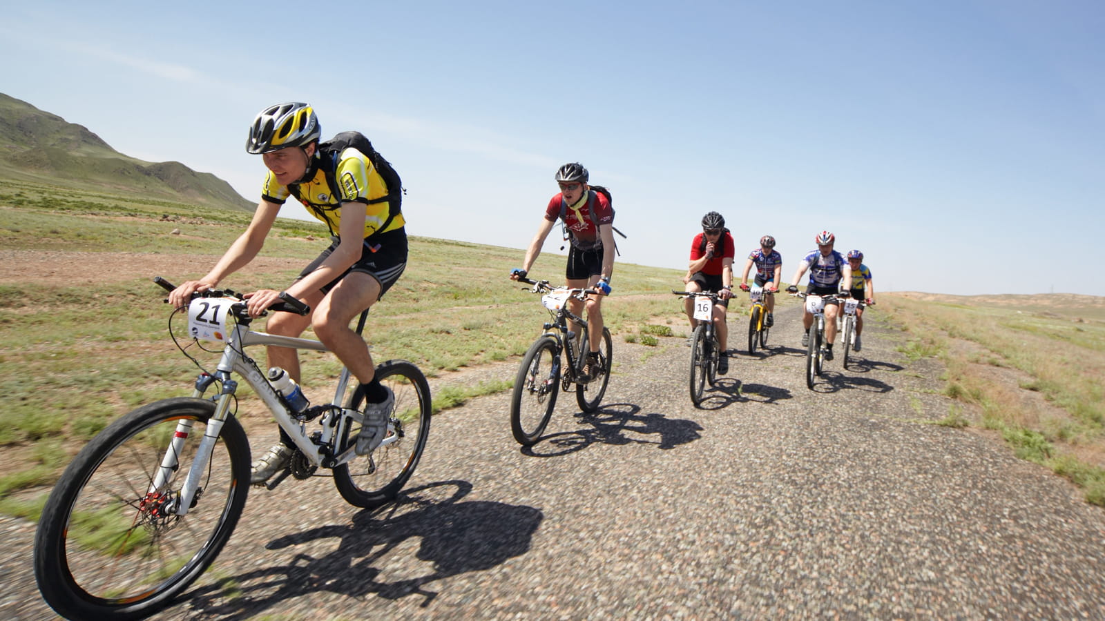 Organisateur de course de VTT