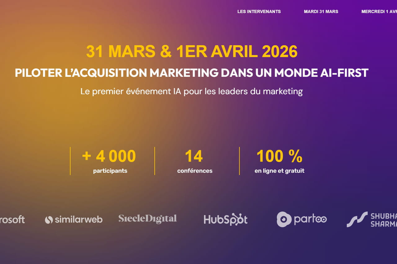 AI SCOPE : le rendez-vous IA des leaders du marketing se tiendra les 31 mars et 1er avril 2026