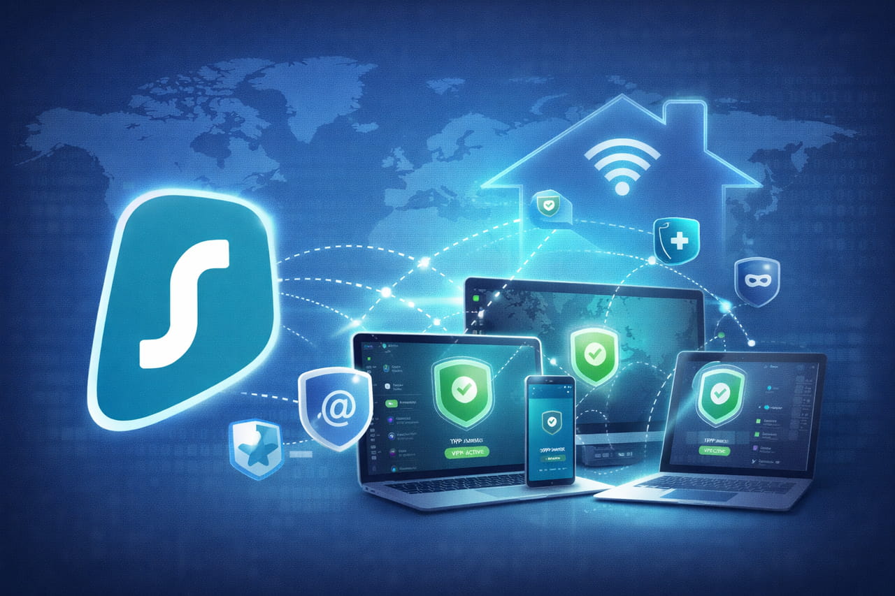 Surfshark Starter à moins de 2¬ : l'offre idéale pour sécuriser toute la maison ?