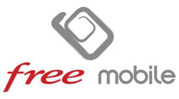 le logo de free mobile, l'opérateur mobile d'iliad