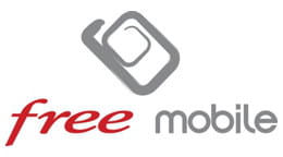 le logo de free mobile, l'opérateur mobile d'iliad 