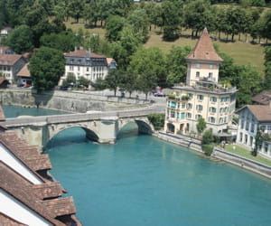 une vue de berne.