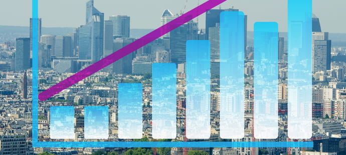 L'OCDE rel&egrave;ve sa pr&eacute;vision de croissance mondiale &agrave; +2,9% en 2026, la France plafonne &agrave; 0,4%