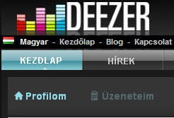 site de deezer en hongrois 