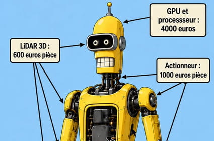 Fabriquer un robot, combien &ccedil;a co&ucirc;te&nbsp;?