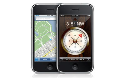 iphone 3g s et sa boussole intégrée