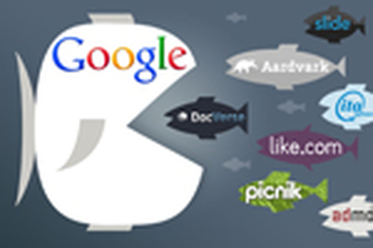 Les Acquisitions De Google S l vent 1 4 Milliard De Dollars En 2011