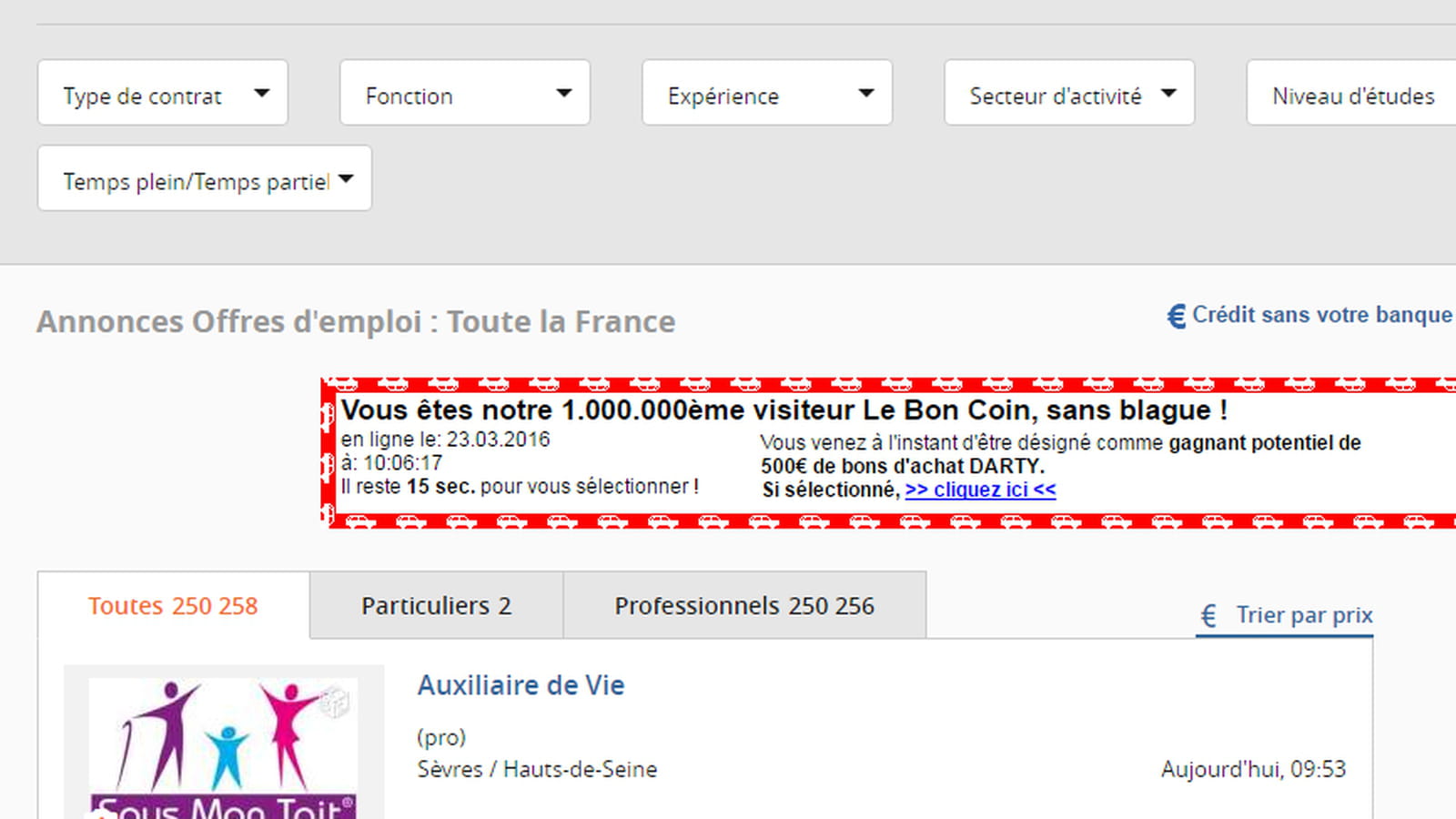 Leboncoin emploi