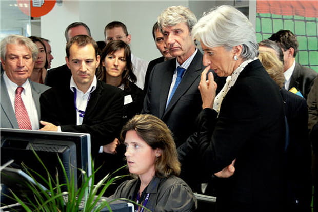 Christine Lagarde découvre Kelkoo