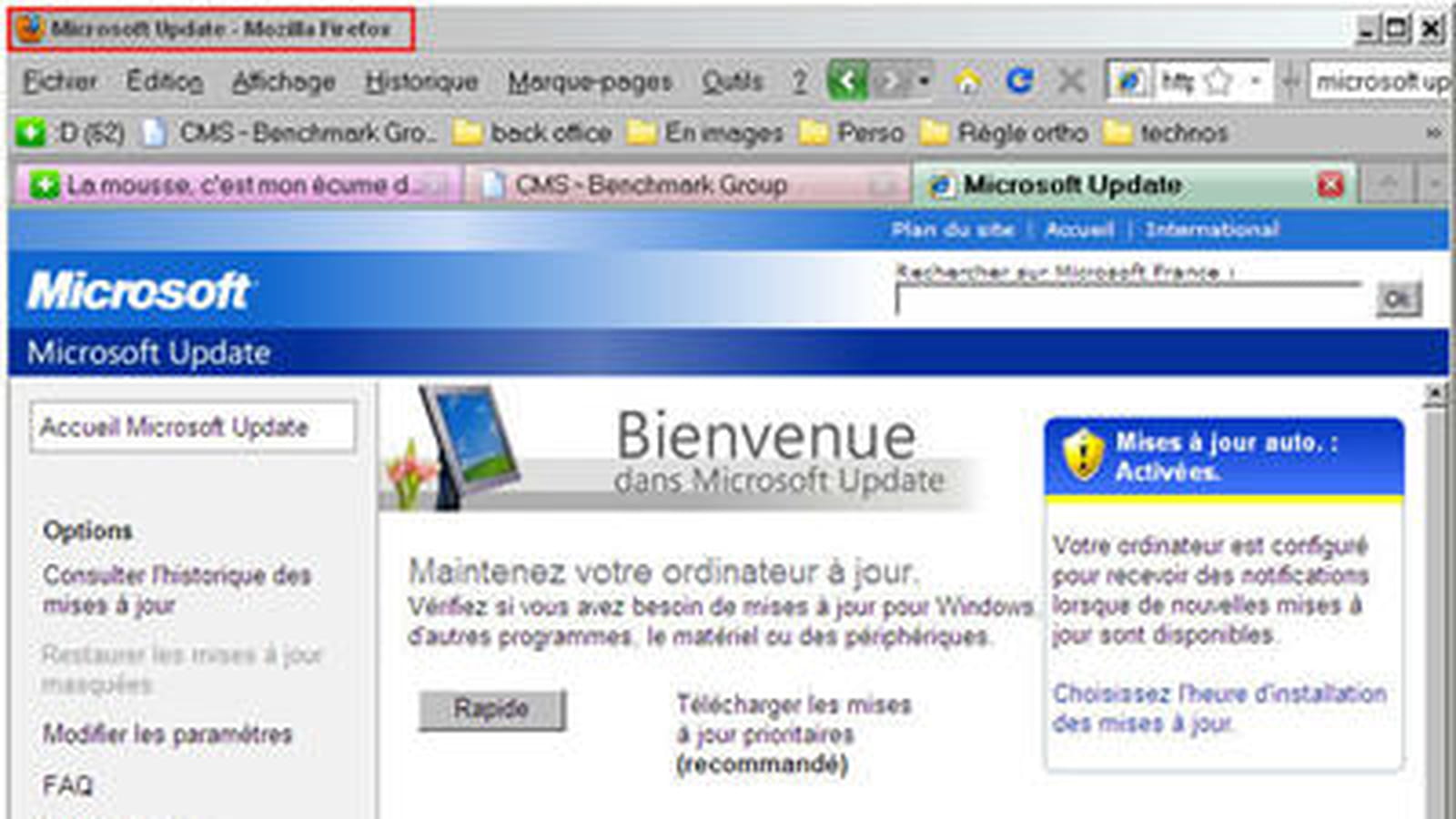 Firefox en IE