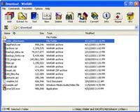 très simple à utiliser, ce shareware est complémentaire à winzip 