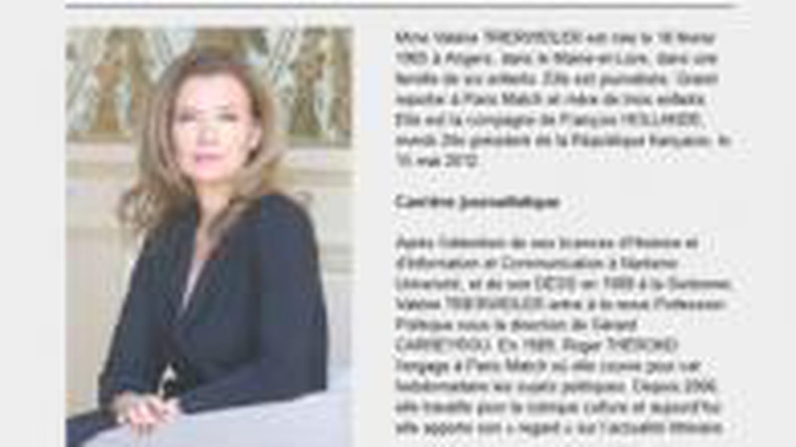Site Internet de Carla Bruni
