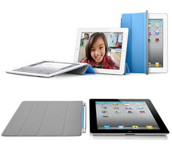 l'ipad 2 et sa nouvelle couverture de protection.