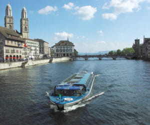 une vue de zurich.