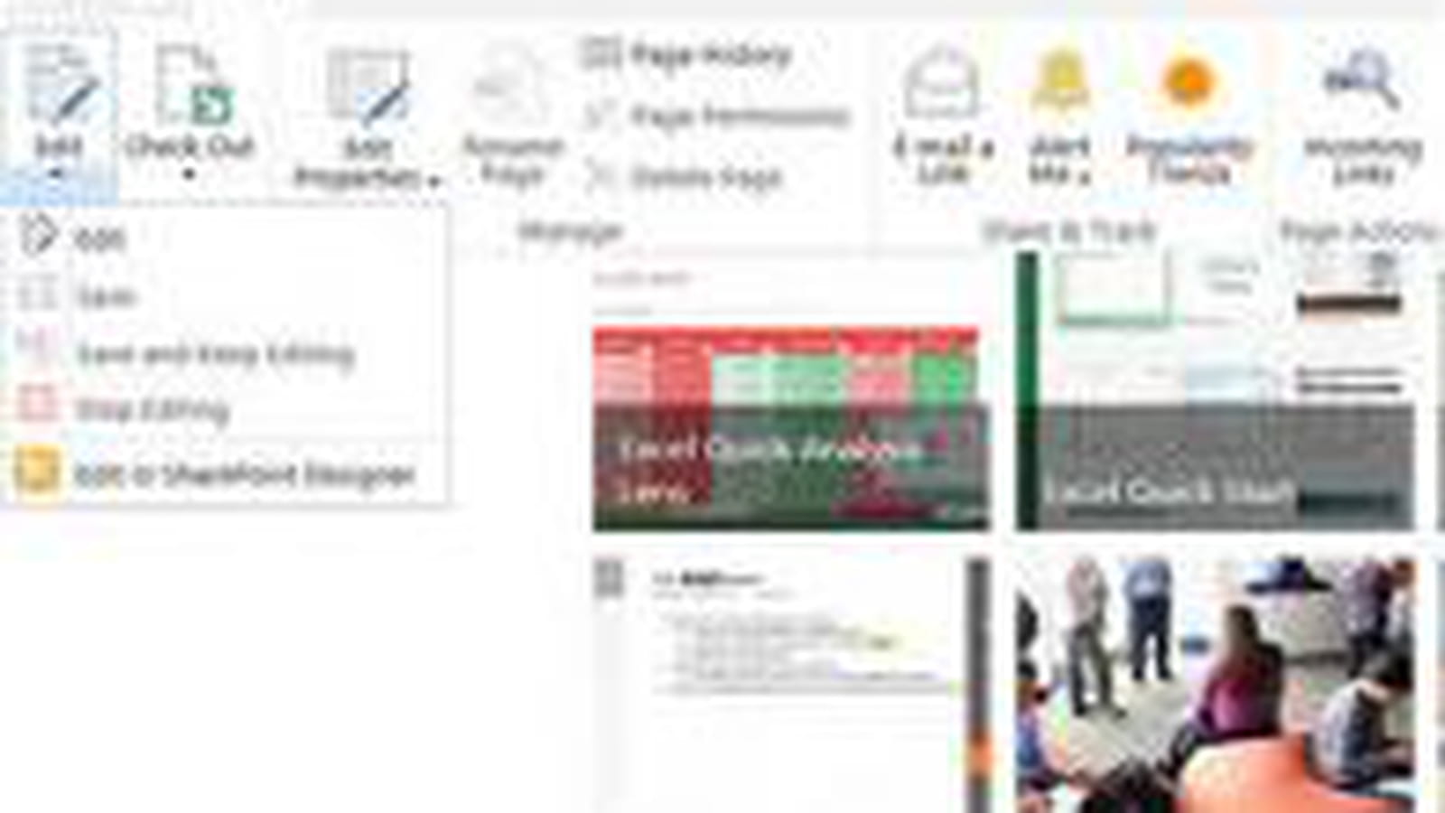 Gestion des pages
