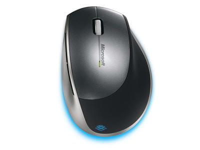 la explorer mouse vue de dessus