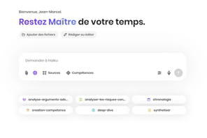 Haiku l&egrave;ve 3&nbsp;millions d'euros pour son IA d&eacute;di&eacute;e aux professionnels du droit